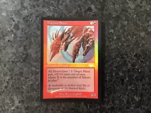 Magic MTG - FOIL Magma Sliver - Legions NM- - Picture 1 of 2