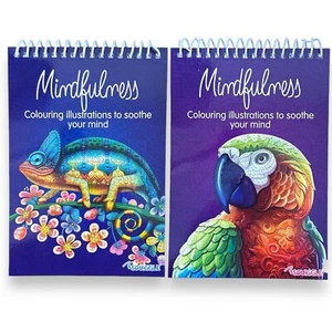 ADULT COLOURING BOOK ANTI-STRESS Colour Therapy ALL AGES MIND CALMING RELAXING - Imagen 1 de 20