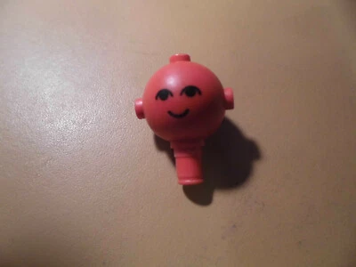 Lego Figur 70er Homemaker Kopf rot bedruckt Grinsen 685px1 fa48 - Bild 1 von 2