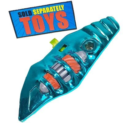 Vtg Transformers Beast Wars Cybershark RIGHT GUILL arm armor Transmetals 2 part - Image 1 of 4