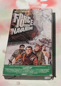 Force 10 from Navarone Movie 1988: Robert Shaw Harrison Ford VHS - Imagen 1 de 4