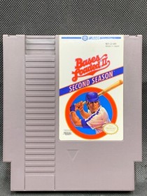 Bases Loaded II : Second Season - NES Cartridge Tested