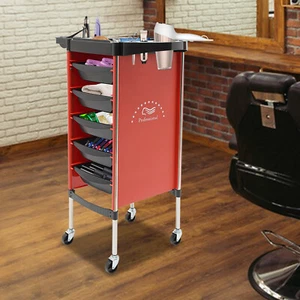 Barberpub Friseurwagen Kosmetikwagen Arbeitswagen Rollwagen Bedienungswagen - Bild 1 von 17