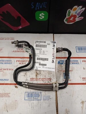 Lincoln MKS 2013 3,7 L OEM líneas de freno hidráulico delantero dg13-2c360-AD Foto 1 de 4