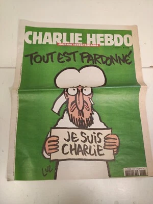 Charlie Hebdo N° 1178 du 14 Janvier 2015 "tout est pardonné" - Photo 1/4