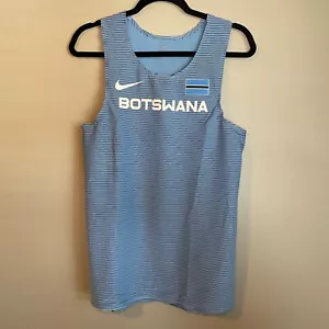 RARE Nike Pro Elite Team Botswana Aeroswift Running Singlet CI5897-412 Men’s M - Bild 1 von 5