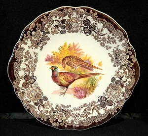 ROYAL WORCESTER GRUPPE PALISSY SPIEL SERIE FASAN KUCHENPLATTE 10 1/4" SELTEN - Bild 1 von 2