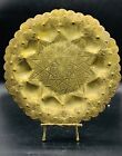 Vintage ornate Star brass wall hanging decorative plate