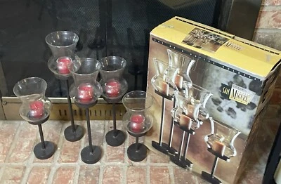 Coach By San Miguel Candle Lamps - Image 1 of 4
