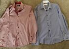 Men?s Size Medium Blue & Red Checked Shirts From River Island