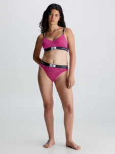 NWT Calvin Klein 1996 Women's (X-LARGE) COTTON STRETCH MODERN THONG QF7221-650 - Picture 1 of 7