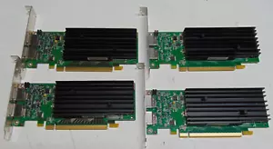 Lot (4) HP 256MB PCIe NVIDIA Quadro NVS 295 DUAL DP Video Card 508286-002 - Picture 1 of 5
