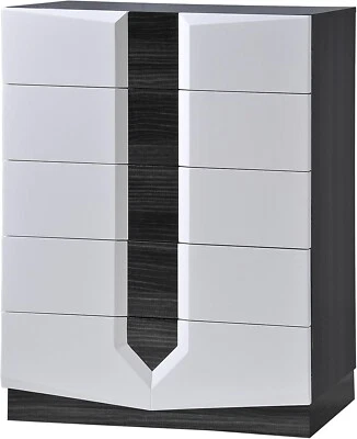 Global Furniture Hudson-CH White, Chest of Drawers - Image 1 of 4