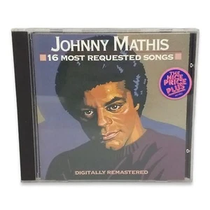 Johnny Mathis 16 Most Requested Songs (CD,2016) - Remastered - Compilation-1970s - Picture 1 of 4