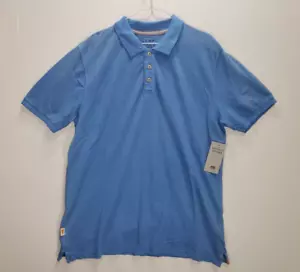 The Normal Brand Piqué Poloshirt Herren XL blau Kurzarm Knopf $ 75 NEU - Bild 1 von 5