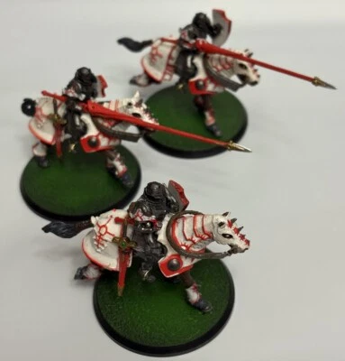 OOP Loose Rackham Confrontation Griffin 3 Mounted Knights of Redemption Cavalry  - Image 1 of 4