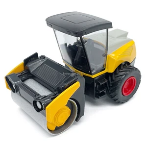 3.9" Road Roller Toy Model Metal Diecast Construction Vehicle Pull Back Cars - Picture 1 of 10