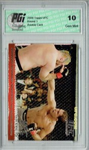 Antonio Rodrigo Nogueira/Heath Herring 2009 Topps UFC #69 288 Rookie Card PGI 10
