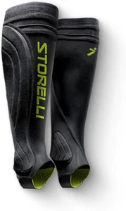 BodyShield Leg Guards, Premium Compression Shin Guard Youth Medium Black - Picture 1 of 8