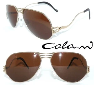 COLANI SONNENBRILLE GOLD BRAUN WING COMMANDER 15-703 OPTOS 904 BRILLE 901 ETUI - Bild 1 von 7