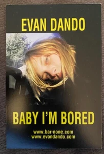 Evan Dando Baby I'm Bored Promo Postcard 2003 Lemonheads - Picture 1 of 2