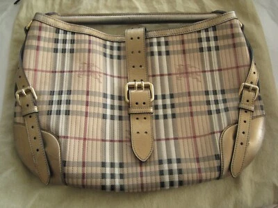 BURBERRY HAYMARKET MD DUNLOE HQU:AAOFU:7120T BAG-AUTHENTIC-PRE-OWNED - Image 1 of 4