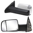 Towing Mirrors Power For 2004-2006 Dodge Ram 2500 3500 Left+Right Sdie Chrome