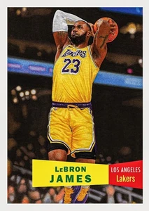 2025 LeBron James Topps Living #1 1957-58 Los Angeles Lakers Preventa  - Imagen 1 de 2