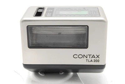 [MINT] Contax TLA200 Silver Shoe Mount Flash for G1 G2 Film Camera JAPAN #7118 - Image 1 of 4