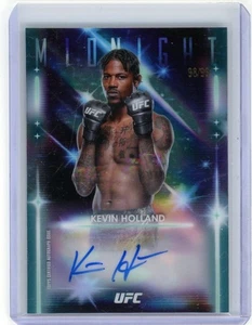 Kevin Holland 2025 Topps UFC Green Auto Glimmer Graphs Twilight 98/99 - Bild 1 von 2
