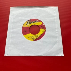 JIMMY DELPHS Don't Sign The Paper Baby (I Want You Back) 1968 US 7" vinyl single - Picture 1 of 4