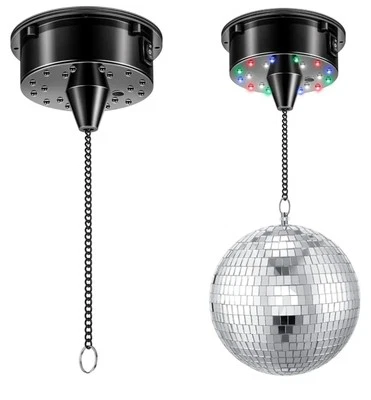 6RPM Rotating Party Ball Mount Electric  Lights 4 C  6 8 12 In Not Included B29 - Image 1 of 4