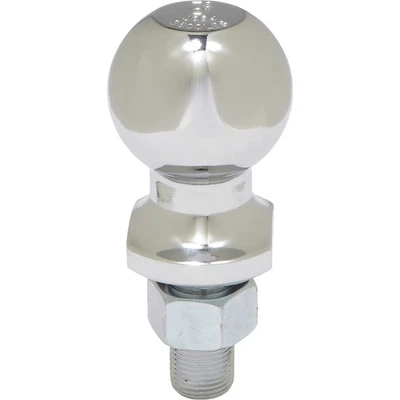 Ultra-Tow 镀铬挂球,2 英寸 球,3/4 英寸 Dia. x 1-3/4 英寸长柄, — 第 1/2 张图片