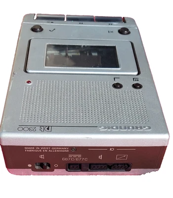 Grundig Stenorette 2300 Diktiergerät - ungetestet - Bild 1 von 4