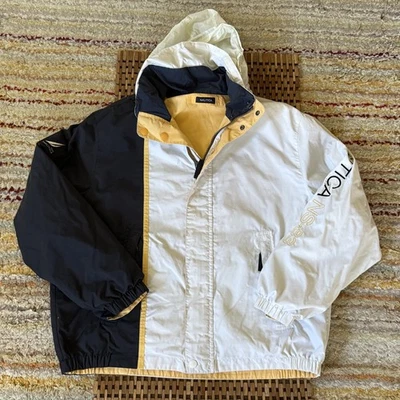 Chaqueta de Colección Nautica Sailing Cremallera Completa Aislada Concha Blanca Azul XL DE COLECCIÓN Foto 1 de 3