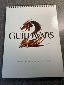 Guild Wars 2 ~ Quick Reference Map Stand ~ Spiral Bound ~ Free Standing Maps - Picture 1 of 10