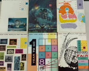 New York Weltausstellung 1964-1965 Fortschrittsberichte #4-9 illustriert Lot 6 - Bild 1 von 23
