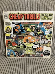 Big Brother & The Holding Company - Cheap Thrills Vinyl LP - Columbia KCS 9700 - Picture 1 of 2