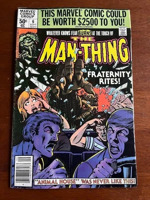 MAN-THING #6 EN MUY BUEN ESTADO+ MARVEL COMICS 1980 Foto 1 de 2