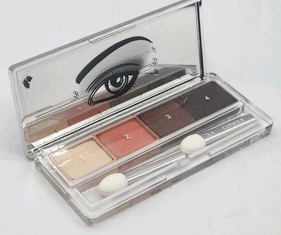 Clinique All About Shadow Quad - 03 УТРЕННЯЯ JAVA Нейтральная Полный Размер НОВАЯ Без Коробки - Изображение 1 из 4