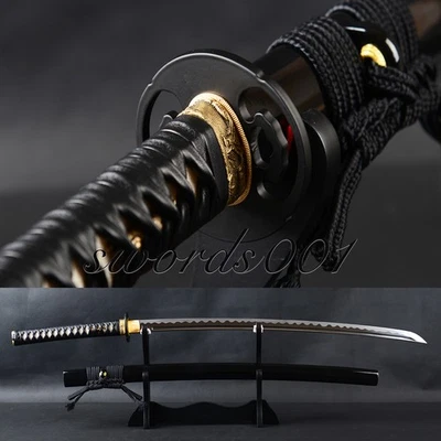 Espada Katana Samurai Japonesa Acero Manganeso Alta Gama Cuero Bo-hi Ito Tsuka Foto 1 de 4