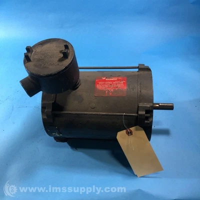 Magnetek 182556-01 Explosion Proof Electric Motor, HP 1/3 USIP - Image 1 of 4