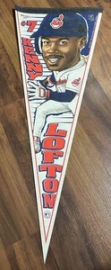 Kenny Lofton Cleveland Indians volle Größe Mlb Baseball Wimpel - Bild 1 von 2