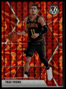 2019-20 Panini Mosaic #182 Trae Young Reactive Orange - Picture 1 of 2