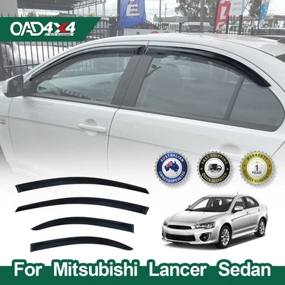 Weather Shields for Mitsubishi Lancer CJ CF Sedan 2007-2017 - image 1 of 4