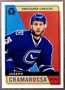 2017-18 O-Pee-Chee Retro Parallel #445 Joseph Cramarossa Vancouver Canucks - Picture 1 of 1