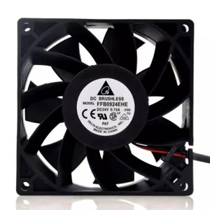 Delta FFB0924EHE 9038 24V 0.75A 9CM 3-Pin Inverter Fan - Picture 1 of 2