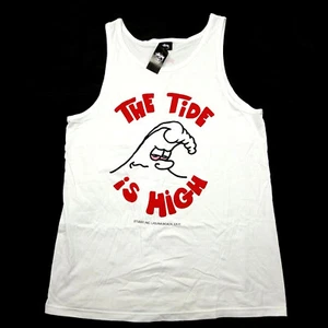 Stüssy High Tide Vest Tank, weiß, mehrere Größen verfügbar. - Bild 1 von 3