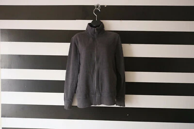 Chaqueta BDG Urban Outfitters para mujer gris cremallera completa mezcla de algodón talla S Foto 1 de 4