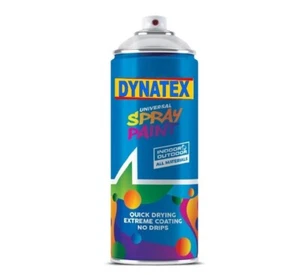 Lata de aerosol de pintura en aerosol negra brillante para acrílico 400 ml consumible automotriz hágalo usted mismo - Imagen 1 de 8